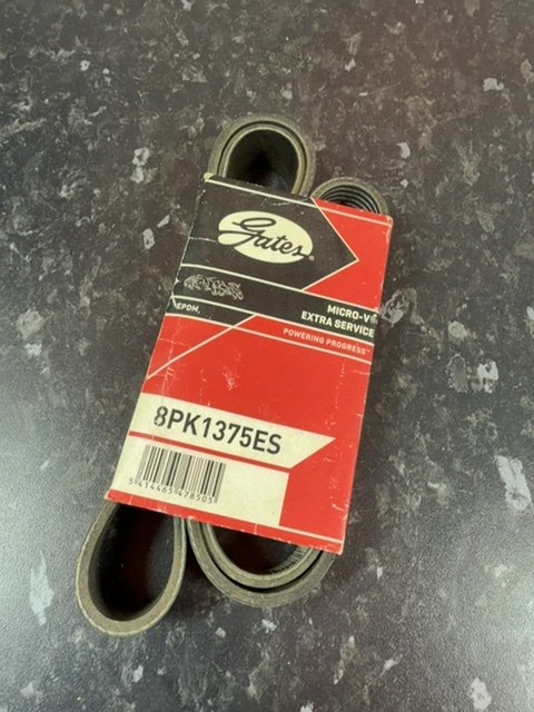 Gates 8PK1375ES Micro-V Belt Mercedes Vario Atego MAN TGA 8PK1375