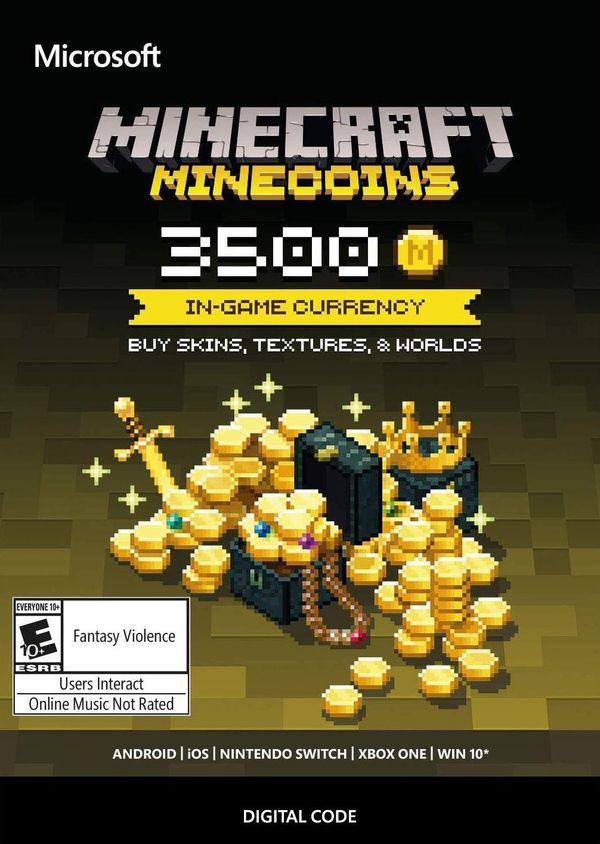 Minecraft: Minecoins Pack: 3500 Coins Key EUROPE