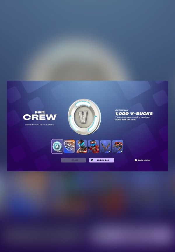 Fortnite Crew + Xbox Game Pass Ultimate 1 Month Key EUROPE