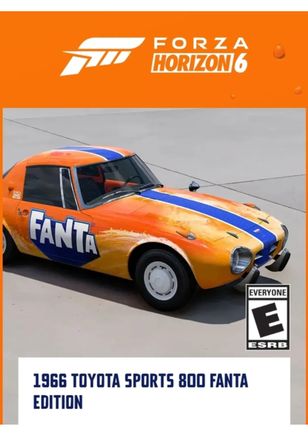 Forza Horizon 6 1966 Toyota Sports 800 Fanta Edition (DLC) (Windows/Xbox Series X|S) XBOX LIVE Key GLOBAL