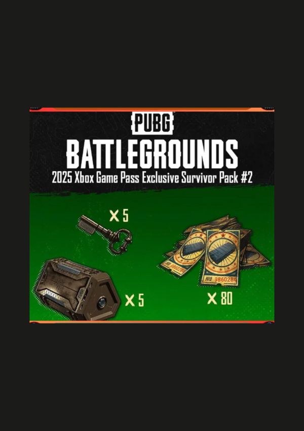 PlayerUnknown's Battlegrounds - 2025 Xbox Game Pass Exclusive Survivor Pack 2 (DLC) XBOX LIVE Key GLOBAL