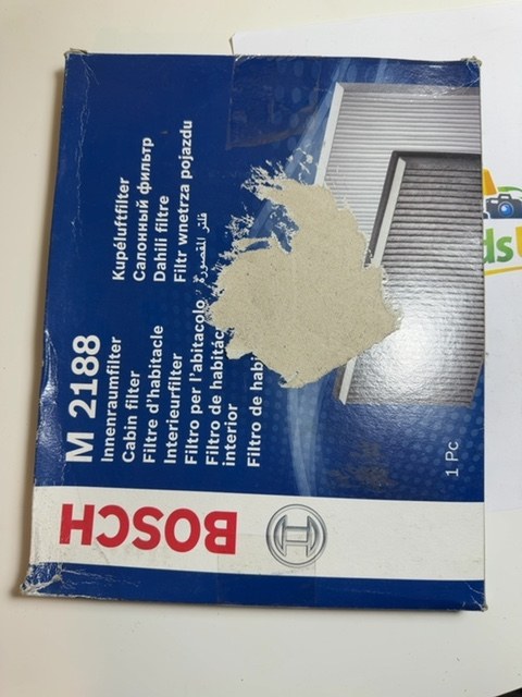 Bosch M 2188 Cabin Filter 1987432188 New Old Stock