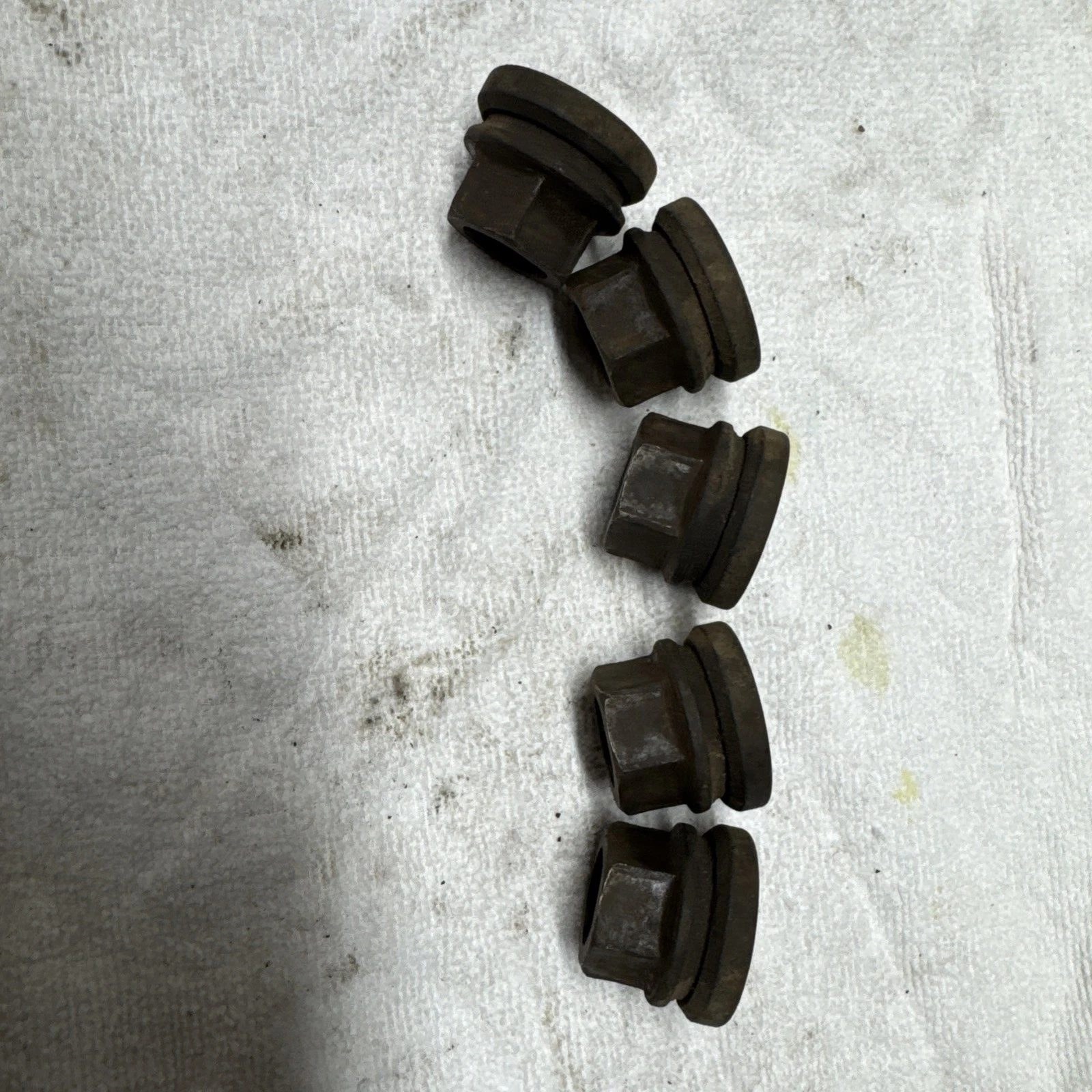 5x Ford Transit MK6 MK7 Wheel Nuts M14x2 21mm Hex 2000-2014 Lug Nuts