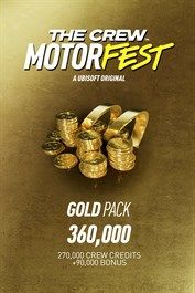 The Crew Motorfest Gold Pack (360000 Crew Credits) (Xbox Series X|S) XBOX LIVE Key GLOBAL