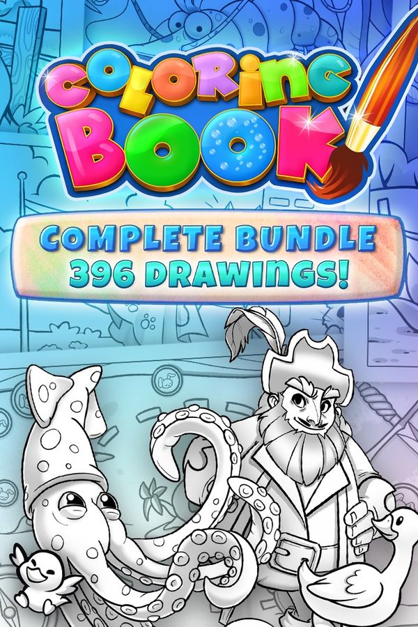 Coloring Book: Complete Bundle - 396 drawings XBOX LIVE Key EUROPE
