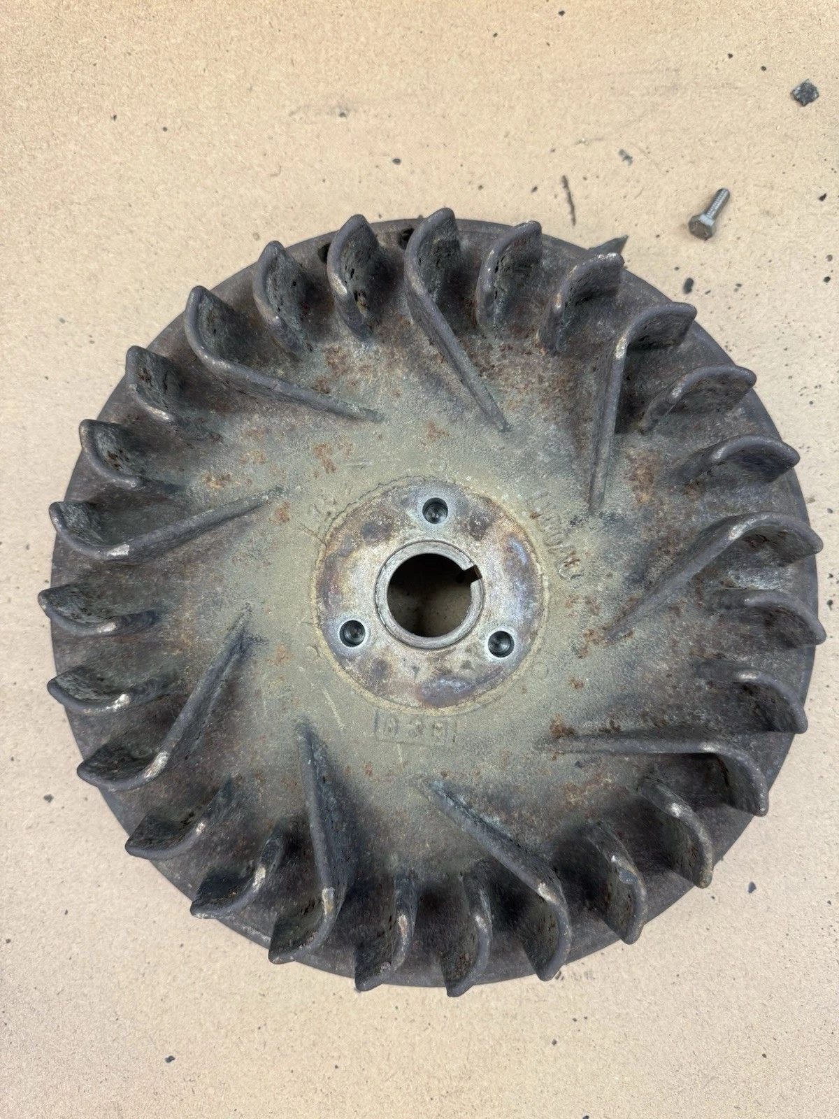 Flywheel  for Yanmar L100 diesel engine genuine part.