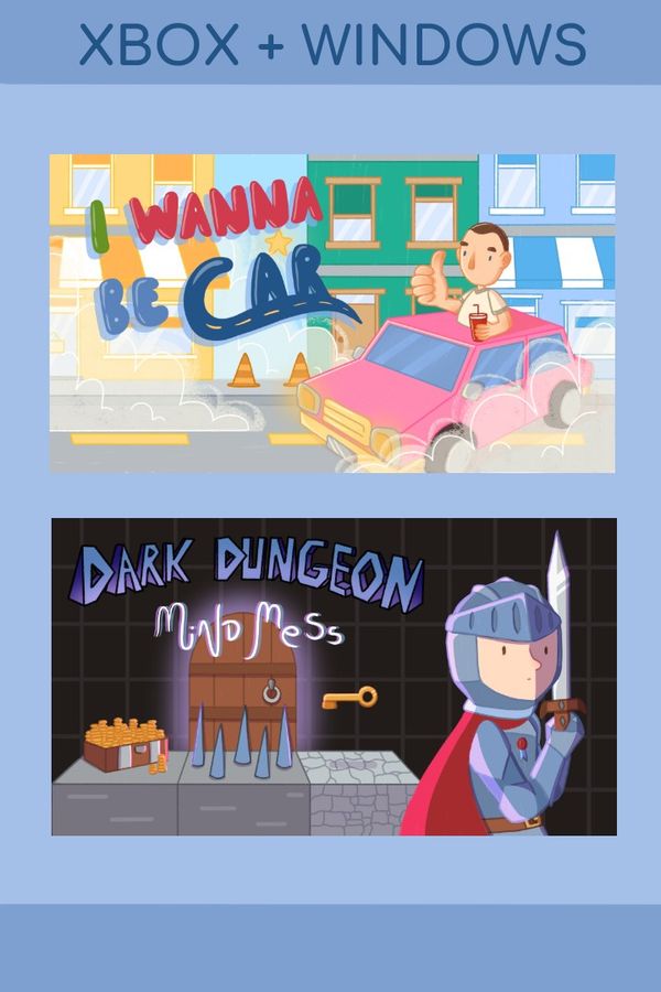 I Wanna Be Car / Dark Dungeon Mind Mess (Bundle) PC/XBOX LIVE Key EUROPE