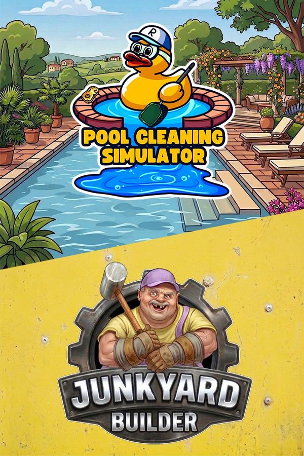 Pool Cleaning Simulator & Junkyard Builder Bundle (Xbox Series X|S) XBOX LIVE Key EUROPE