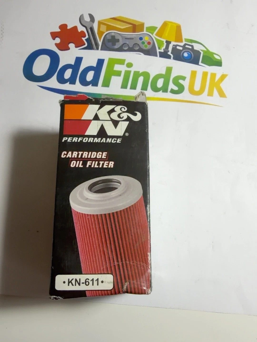 K&N KN-611 Performance Powersports Cartridge Oil Filter Brand New
