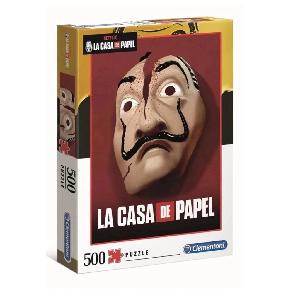 La Casa De Papel Jigsaw Puzzle - 500 Pieces - by Clementoni - Netflix (Sealed)