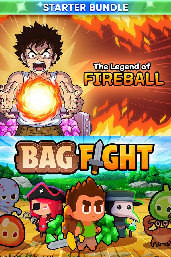 The Legend Of Fireball & Bag Fight: Starter Bundle XBOX LIVE Key EUROPE