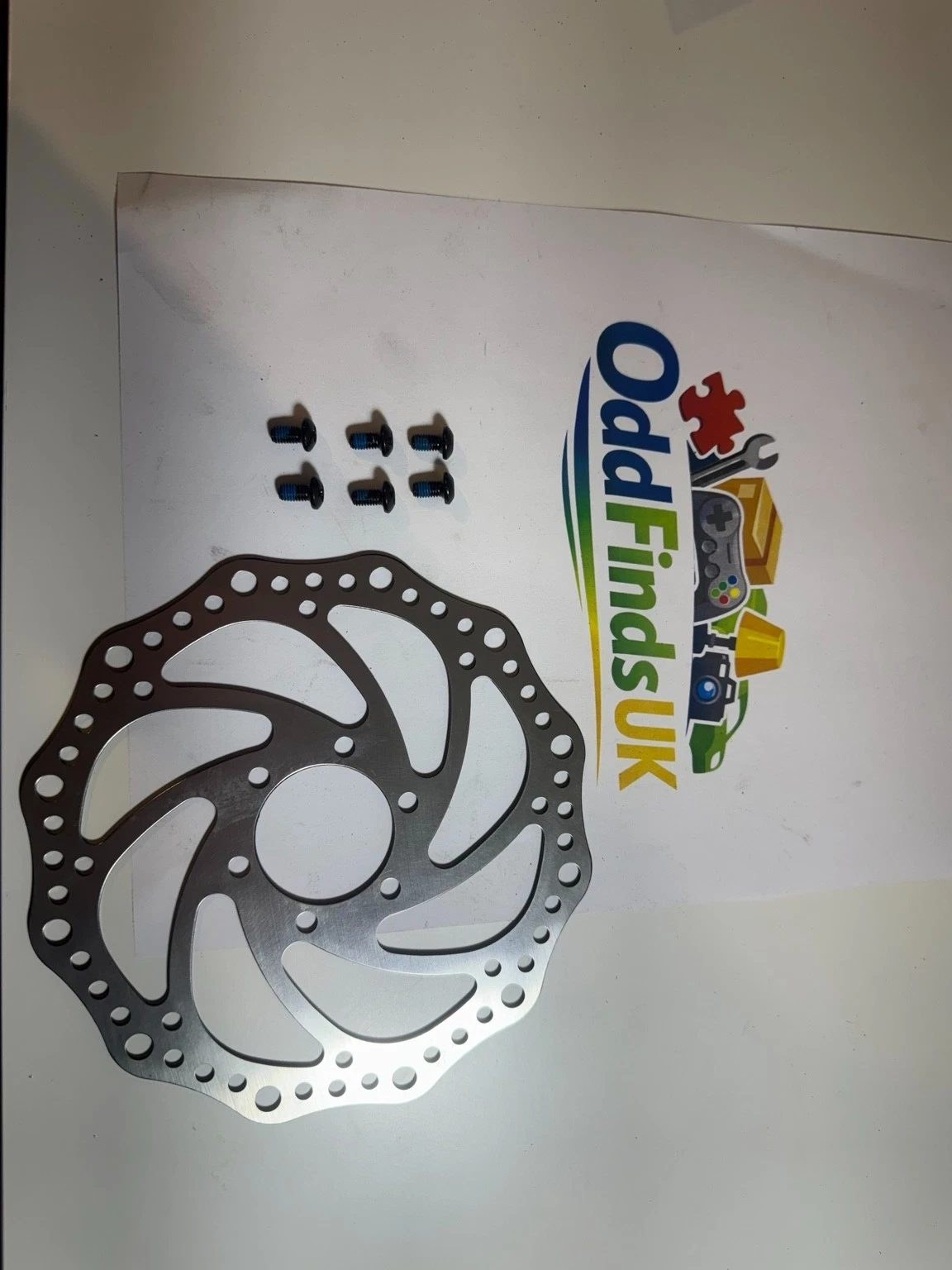 160mm 6-Hole Stainless Steel Brake Disc Rotor for Dualtron Thunder Ultra E-Scoot