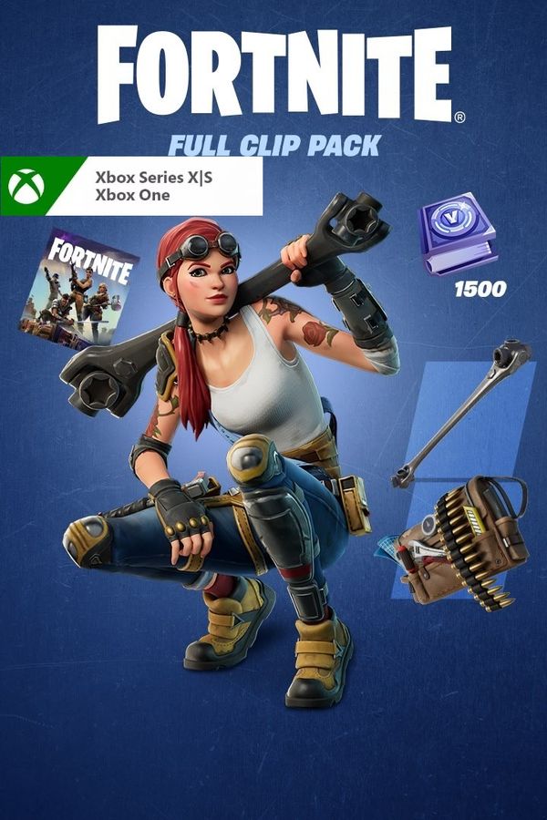 Fortnite - Full Clip Pack + 1500 V-Bucks Challenge XBOX LIVE Key UNITED KINGDOM