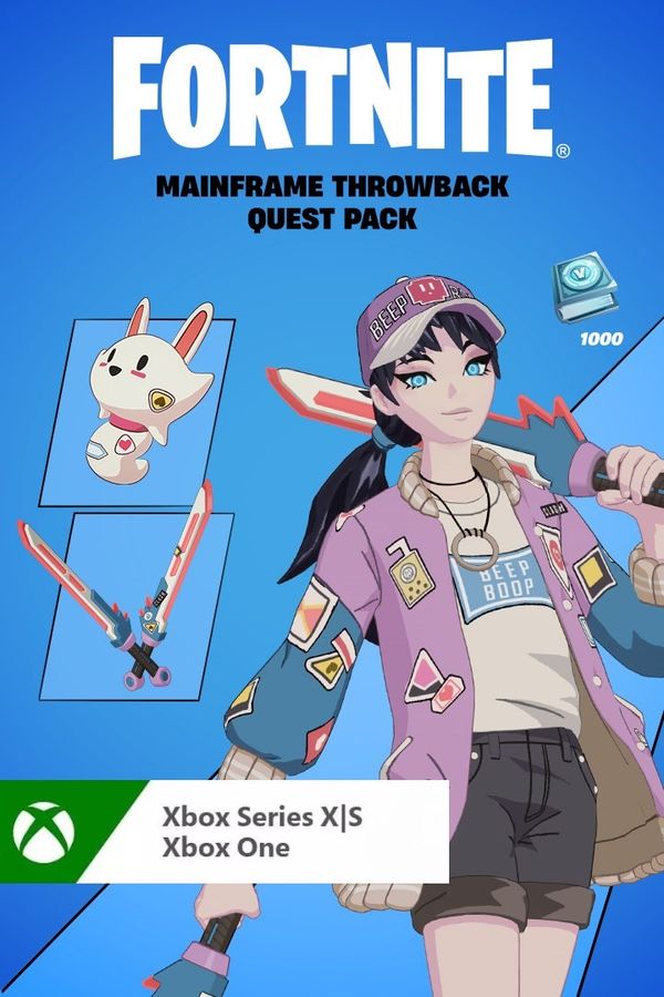 Fortnite - Mainframe Throwback Quest Pack + 1000 V-Bucks Challenge XBOX LIVE Key UNITED KINGDOM