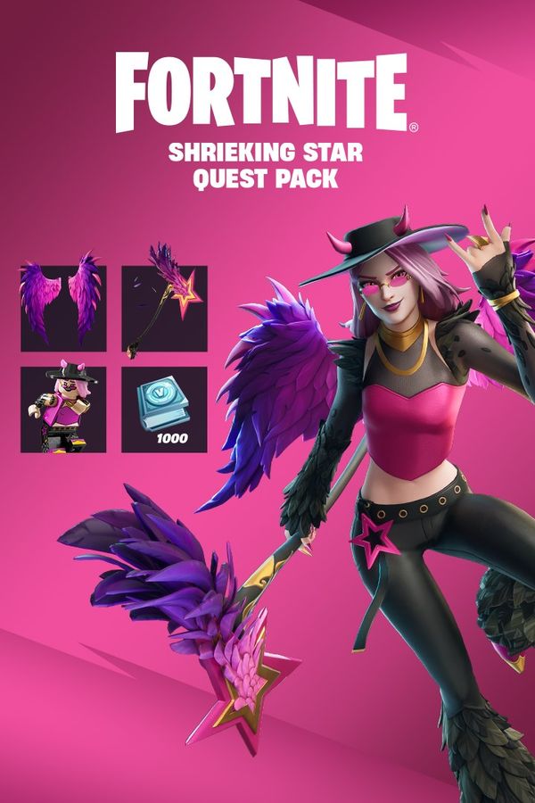 Fortnite - Shrieking Star Quest Pack + 1,000 V-Bucks Challenge XBOX LIVE Key UNITED KINGDOM