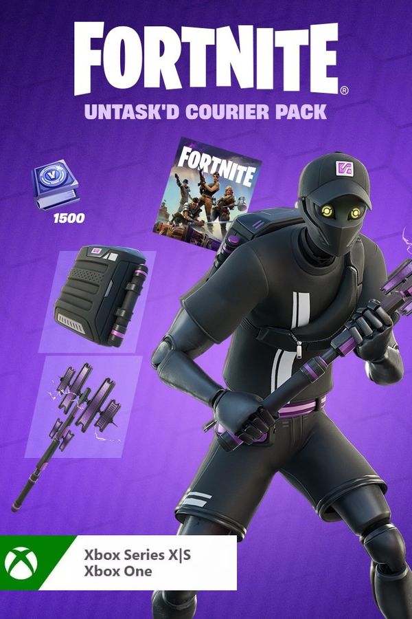 Fortnite - Untask'd Courier Pack + 1500 V-Bucks Challenge XBOX LIVE Key UNITED KINGDOM