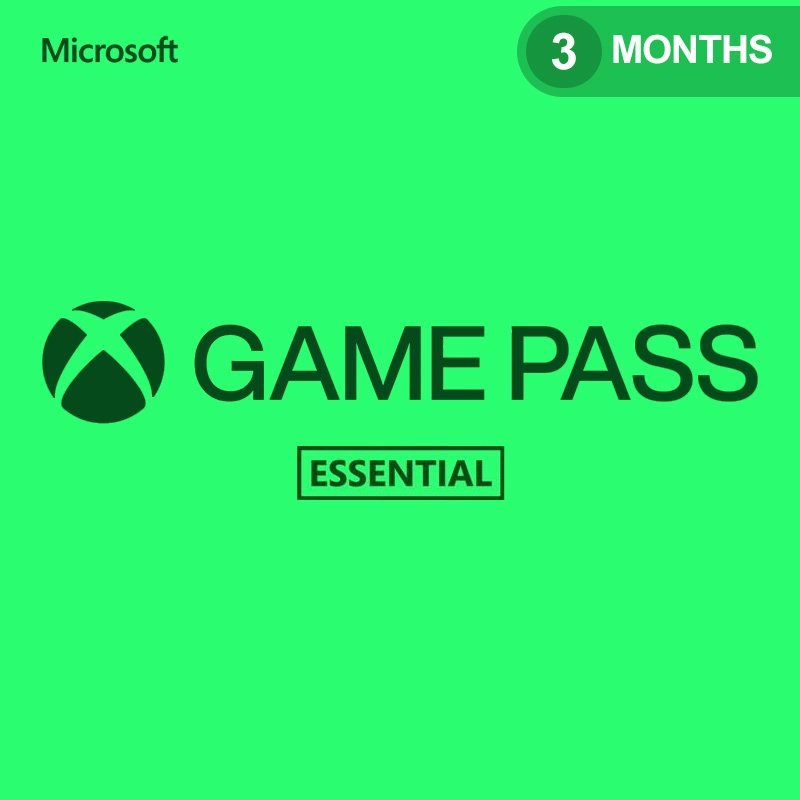 XBOX Game Pass Essential - 3 Month Subscription Card EU