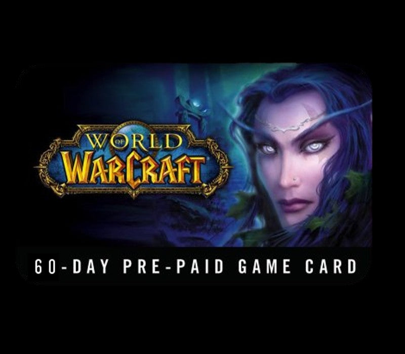World of Warcraft 60 DAYS Pre-Paid Time Card EU Key