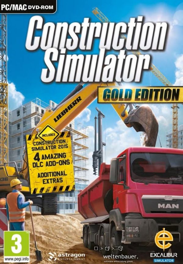 Construction Simulator 2015 Gold Edition (PC) Steam Key ROW