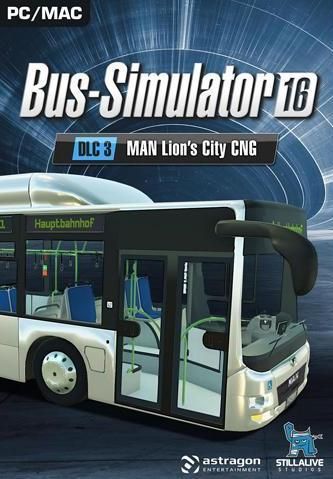 Bus Simulator 16 - MAN Lion's City CNG Pack (DLC) Steam Key GLOBAL