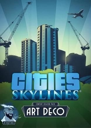 Cities: Skylines - Content Creator Pack: Art Deco (DLC) Steam Key GLOBAL