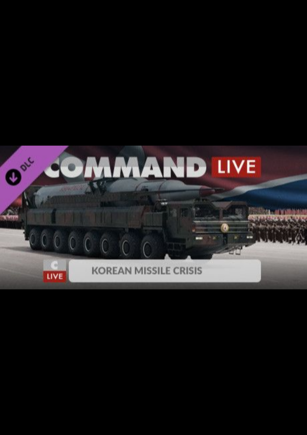 Command:MO LIVE - Korean Missile Crisis (DLC) Steam Key (PC) GLOBAL
