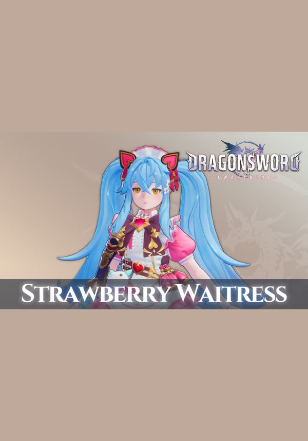DragonSword : Awakening - Costume : Wild Strawberry Waitress (DLC) Steam Key (PC) GLOBAL