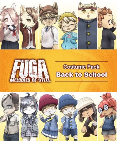 Fuga: Melodies of Steel - Back to School Costume Pack (DLC) Steam Key (PC) GLOBAL