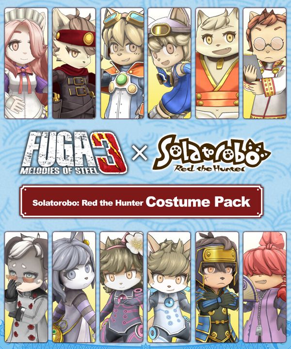 Fuga: Melodies of Steel 3 - Solatorobo: Red the Hunter Costume Pack (DLC) Steam Key (PC) GLOBAL