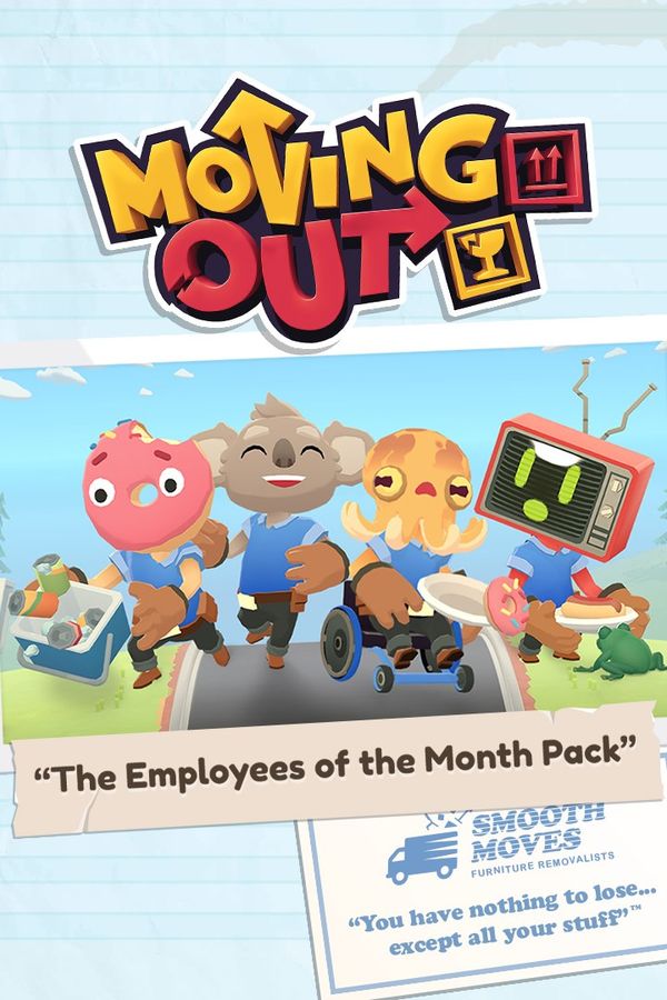 Moving Out - The Employees of the Month Pack (DLC) Steam Key (PC) GLOBAL