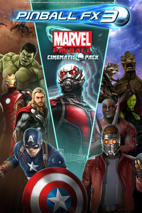 Pinball FX3 - Marvel Pinball - Cinematic Pack (DLC) (PC) Steam Key GLOBAL