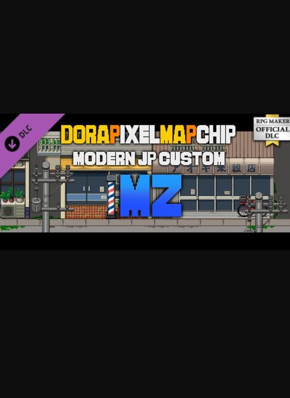 RPG MAKER MZ - DorapixelMapChips - Modern JP (DLC) (PC) Steam Key GLOBAL