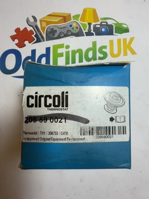 Circoli Engine Thermostat 209590021 TH1 New Old Stock