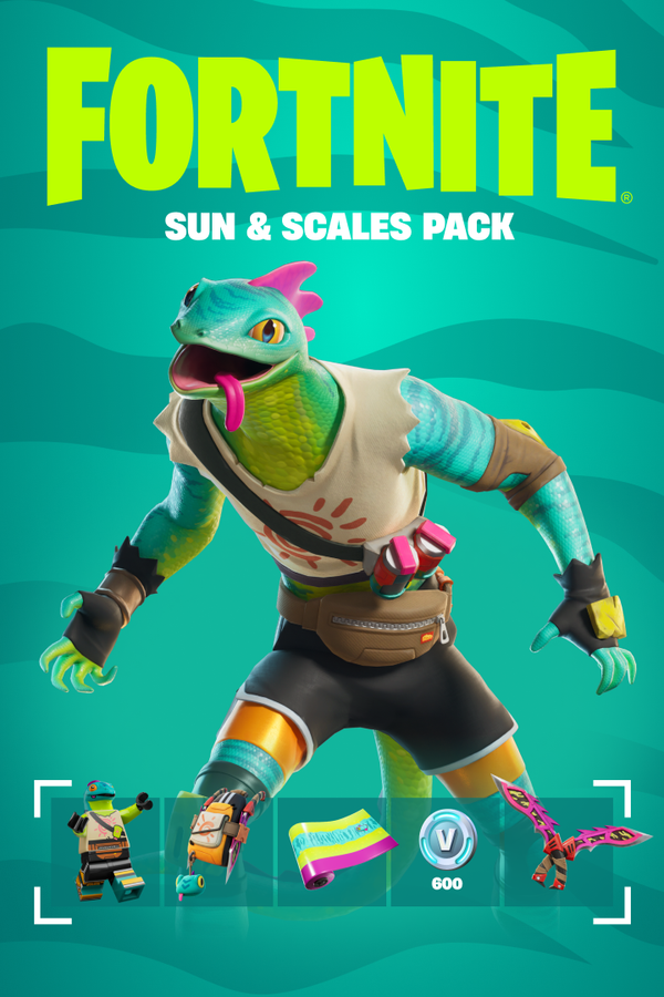 Fortnite - Sun & Scales Pack + 600 V-Bucks XBOX LIVE Key EUROPE