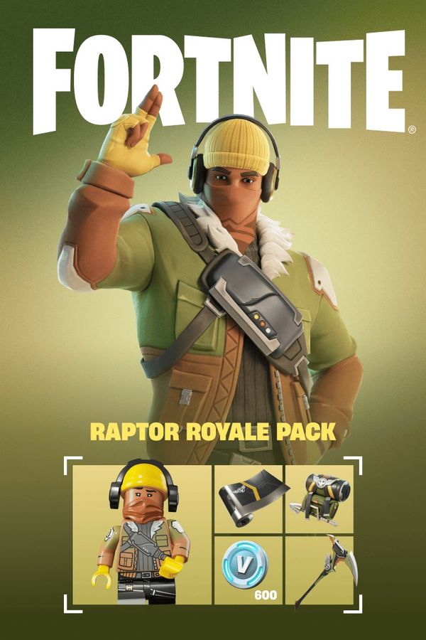 Fortnite - Raptor Royale Pack + 600 V-Bucks XBOX LIVE Key EUROPE