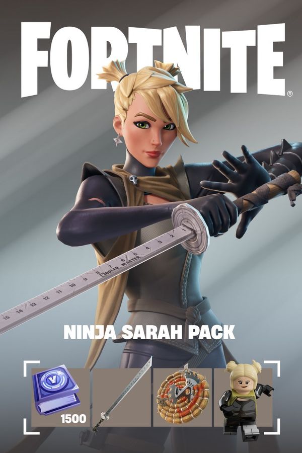 Fortnite - Ninja Sarah Pack + 1,500 V-Bucks Challenge XBOX LIVE Key EUROPE
