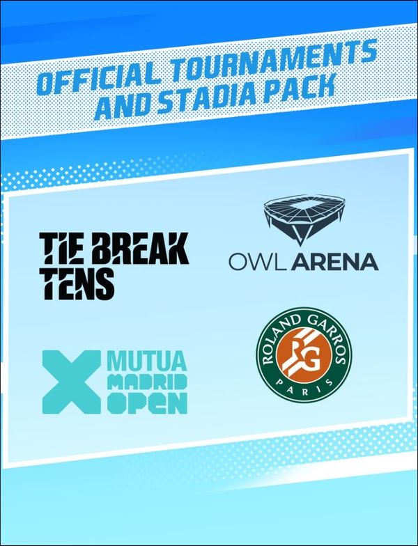 Tennis World Tour 2 Official Tournaments and Stadia Pack (DLC) (PC) Steam Key GLOBAL