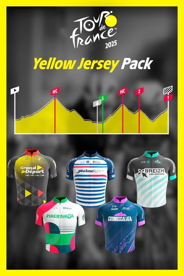 Tour de France 2025 - Yellow Jersey Pack (DLC) Steam Key (PC) GLOBAL