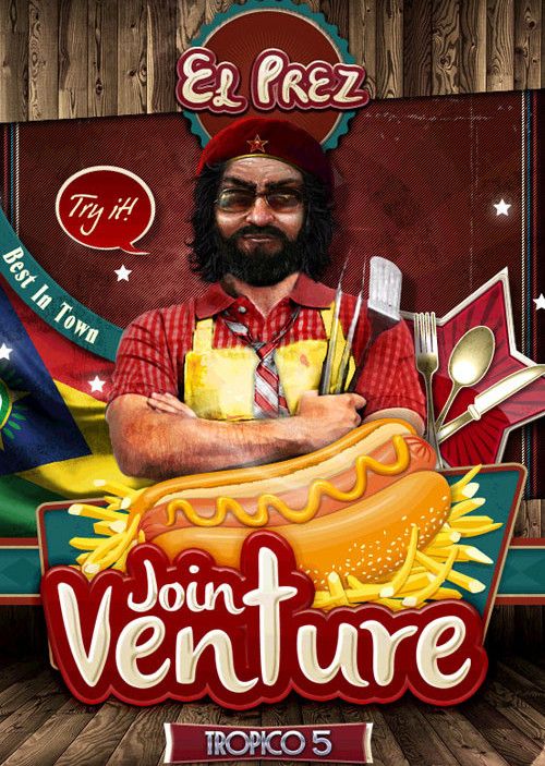 Tropico 5 - Joint Venture (DLC) Steam Key GLOBAL