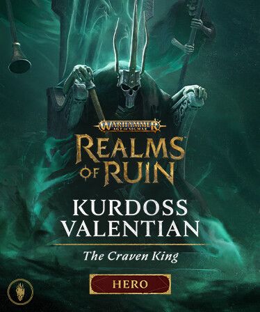 Warhammer Age of Sigmar: Realms of Ruin - Kurdoss Valentian, The Craven King (DLC) Steam Key (PC) GLOBAL