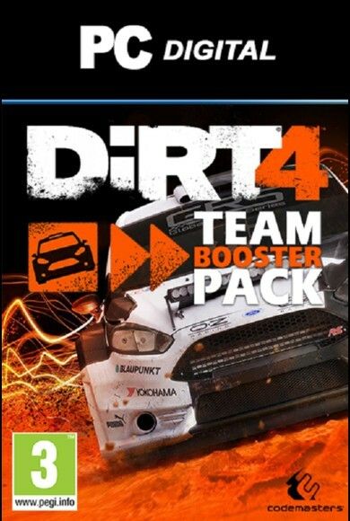 DiRT 4 - Team Booster Pack (DLC) Steam Key (PC) GLOBAL