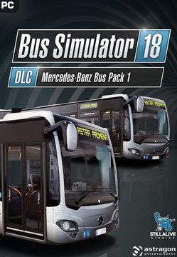 Bus Simulator 18 - Mercedes Benz Bus Pack 1 (DLC) (PC) Steam Key EUROPE