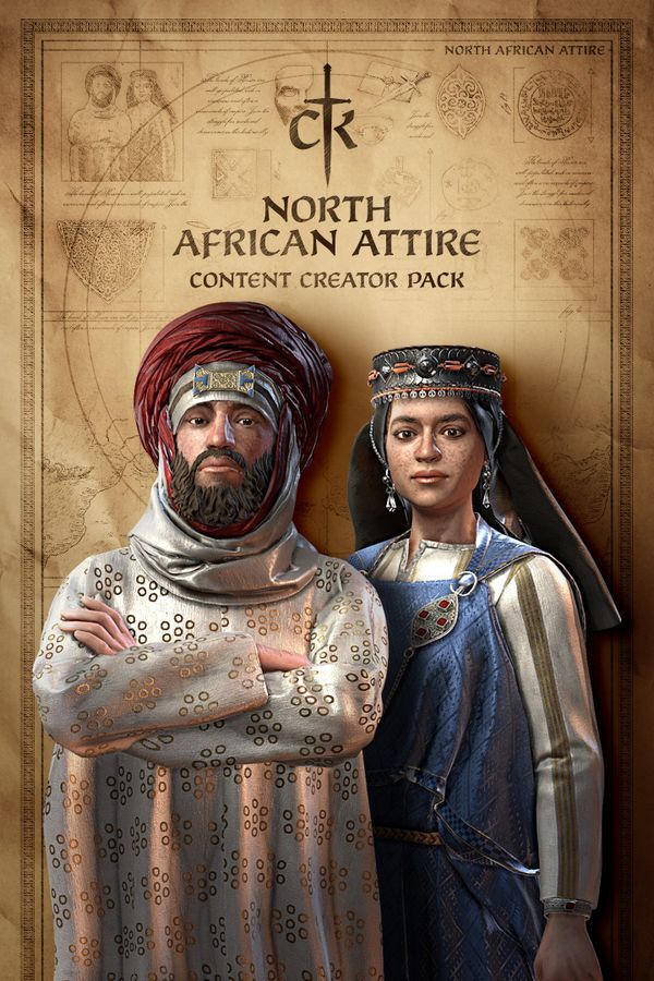 Crusader Kings III Content Creator Pack: North African Attire (DLC) (PC) Steam Key EUROPE