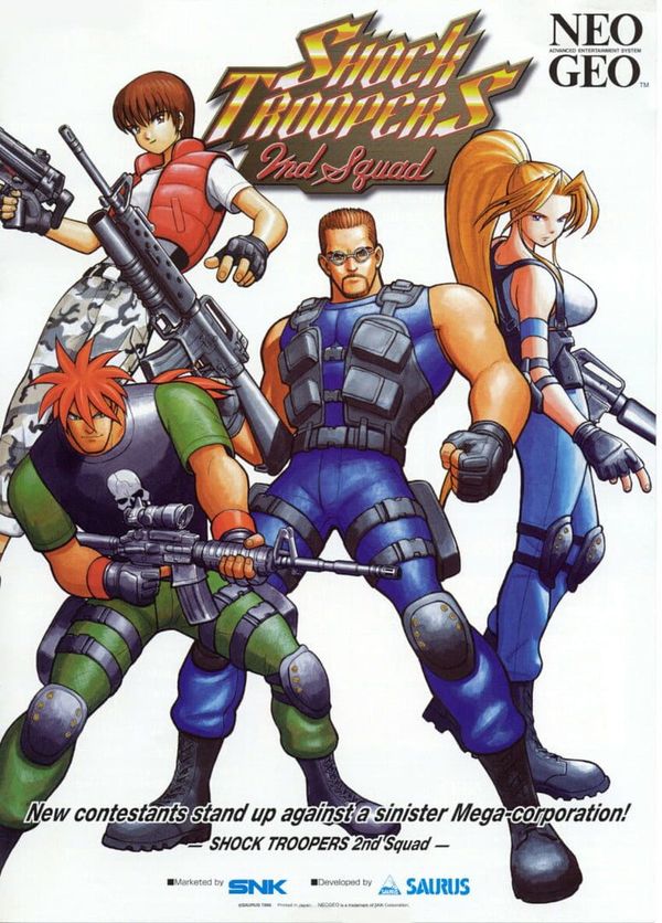 SHOCK TROOPERS 2nd Squad (PC) Steam Key GLOBAL