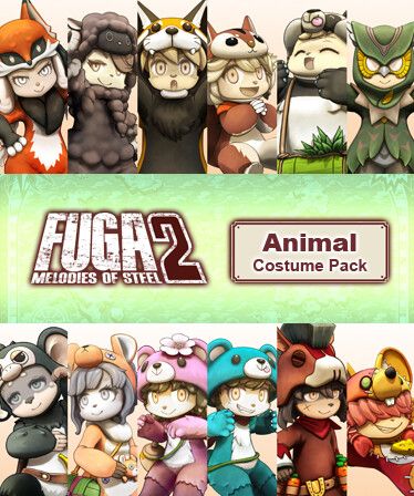 Fuga: Melodies of Steel 2 - Animal Costume Pack (DLC) Steam Key (PC) EUROPE