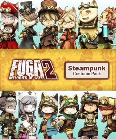 Fuga: Melodies of Steel 2 - Steampunk Costume Pack (DLC) Steam Key (PC) EUROPE