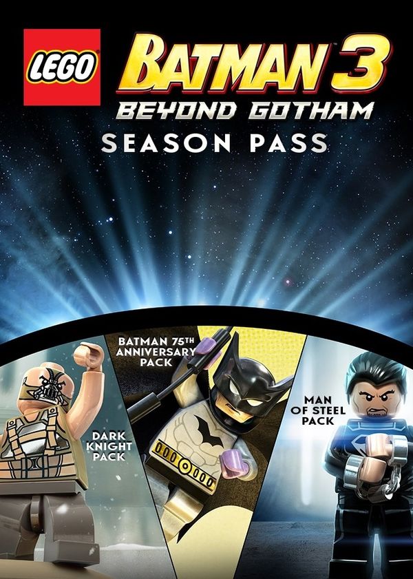 LEGO: Batman 3: Beyond Gotham - Season Pass (DLC) (PC) Steam Key EUROPE
