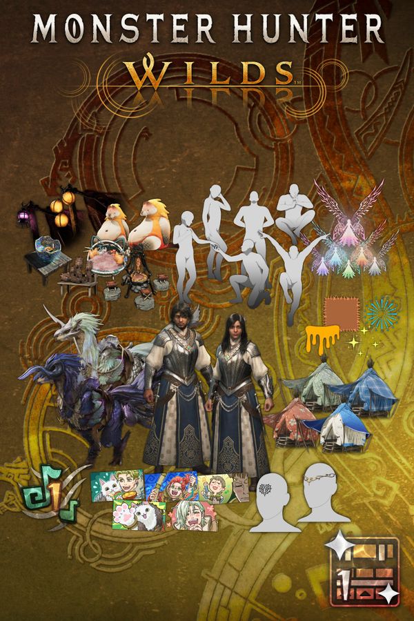 Monster Hunter Wilds Cosmetic Collection (DLC) Steam Key (PC) EUROPE