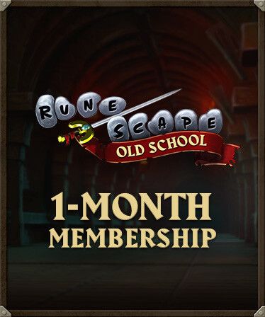 Old School RuneScape 1-Month Membership (DLC) Steam Key (PC) EUROPE