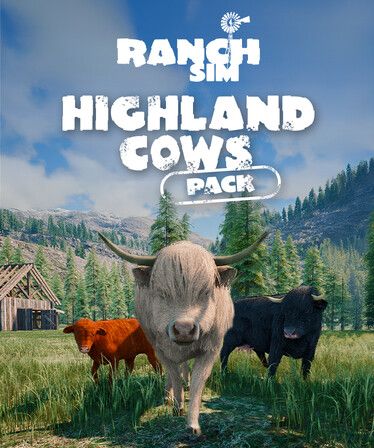 Ranch Simulator Highland Cows Pack (DLC) Steam Key (PC) EUROPE